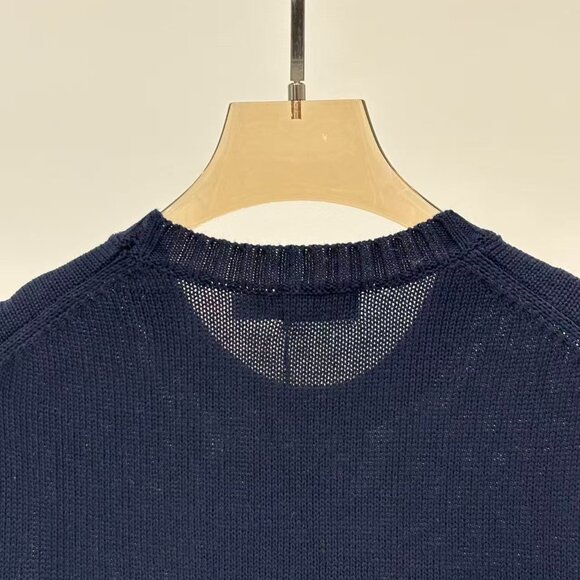 Brand new with tags, POLO Ralph Lauren blue wool tweed coat, Polo Bear sweater - Picture 3 of 6